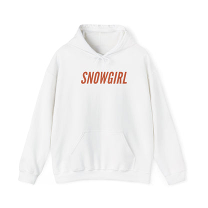 A Snowgirl Hoodie Sweatshirt