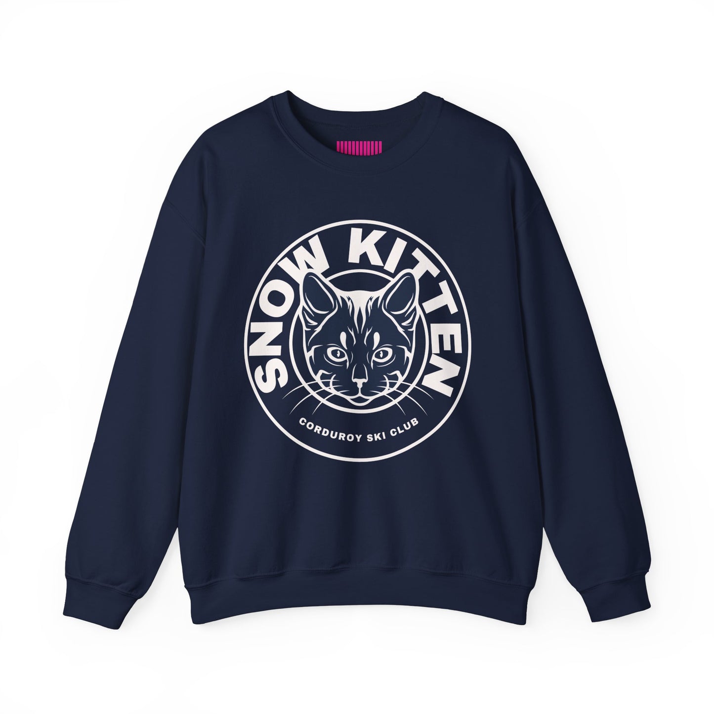 Snow Kitten Corduroy Ski Club Crewneck Sweatshirt