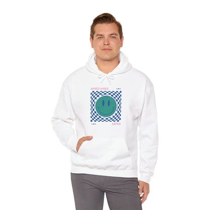 Après Vibes Aspen Smiley Face Hoodie Sweatshirt