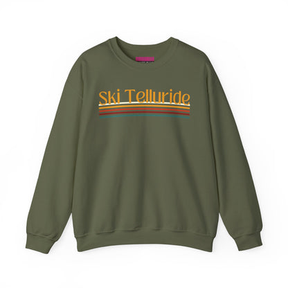 Ski Telluride Crewneck Sweatshirt