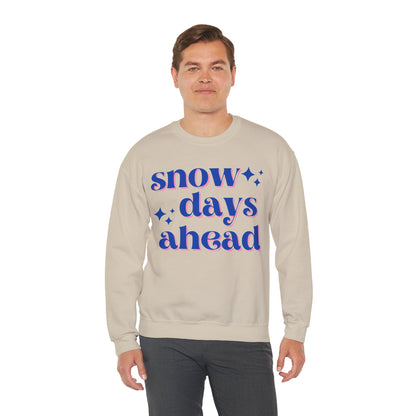 Snow Days Ahead Crewneck Sweatshirt