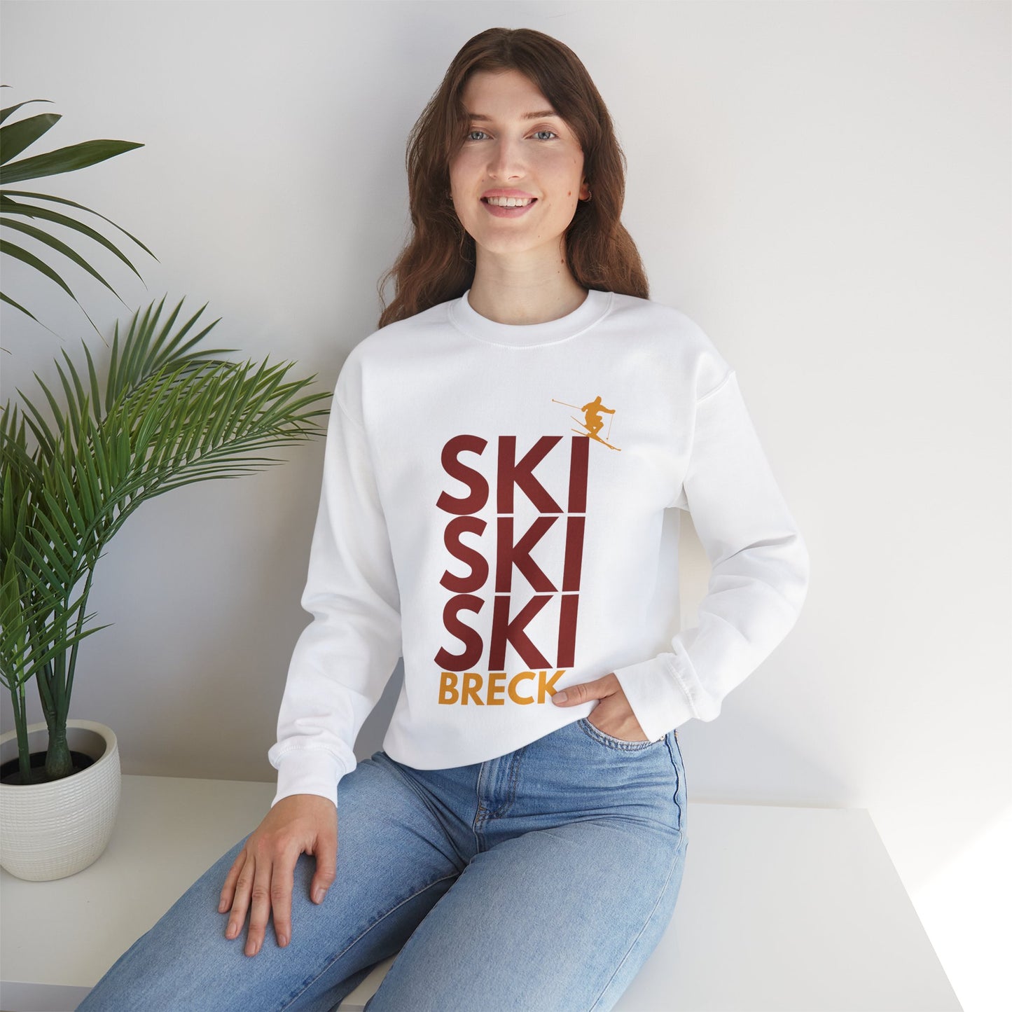 SKI SKI SKI Breck Crewneck Sweatshirt