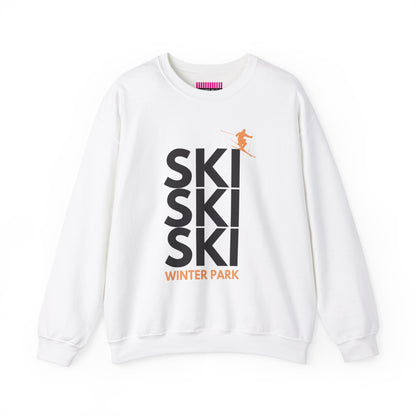 SKI SKI SKI Winter Park  Crewneck Sweatshirt