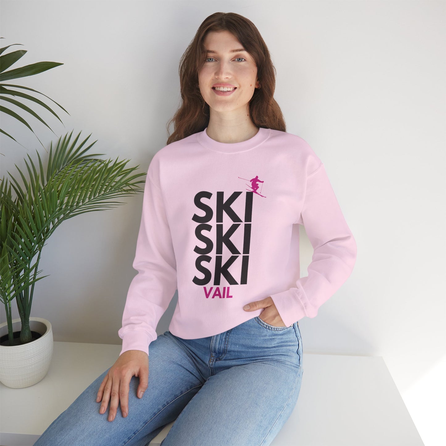 SKI SKI SKI Vail Crewneck Sweatshirt