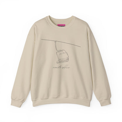 Remote Office Crewneck Sweatshirt