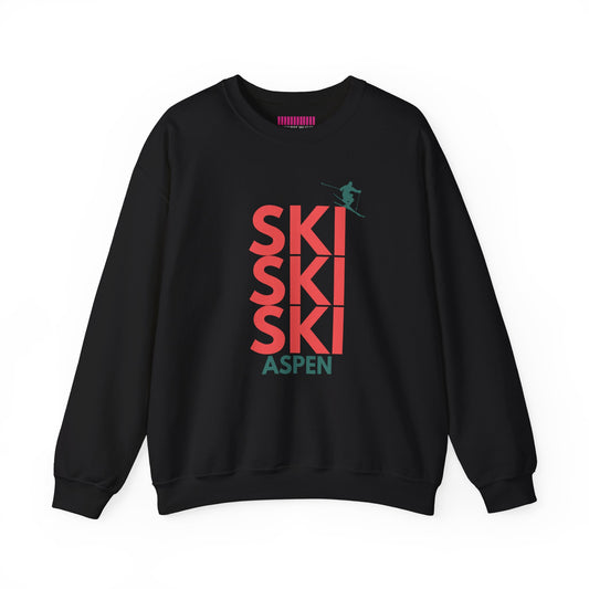 SKI SKI SKI Aspen Crewneck Sweatshirt