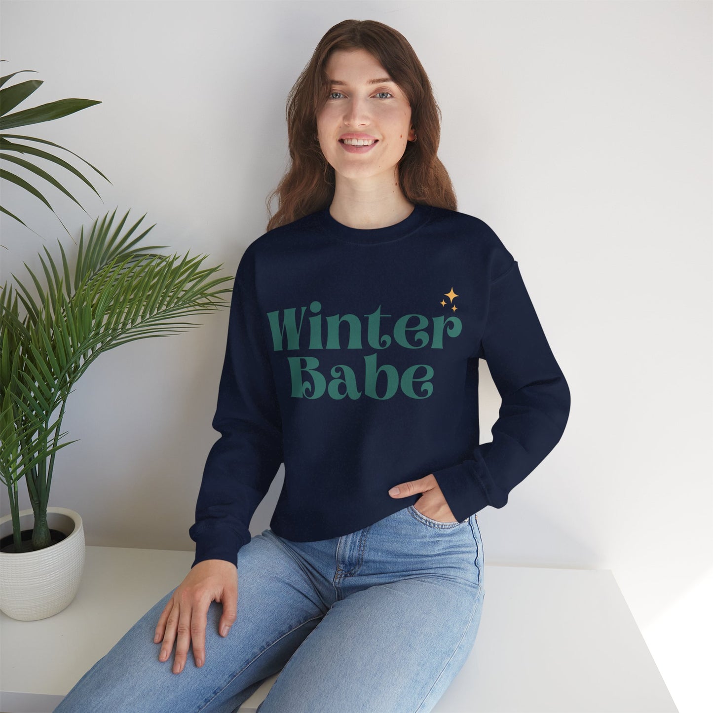 Winter Babe Crewneck Sweatshirt