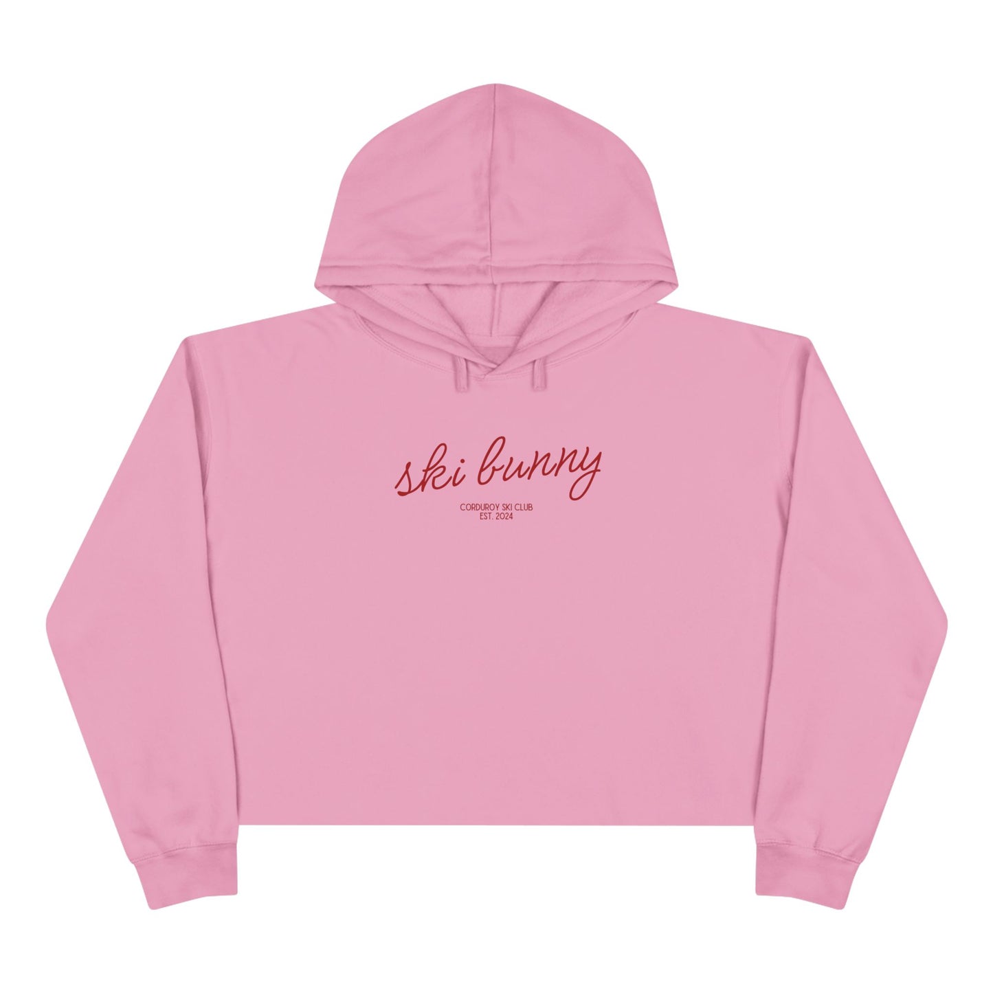 Ski Bunny Crop Hoodie