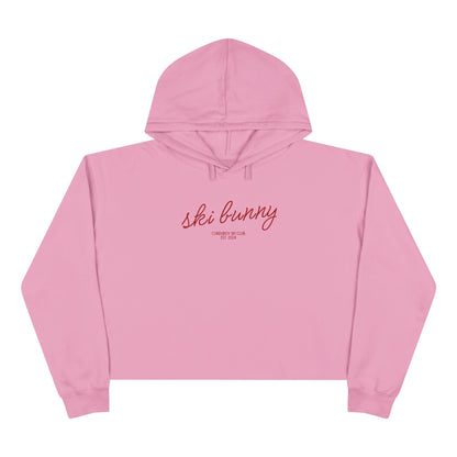 Ski Bunny Crop Hoodie