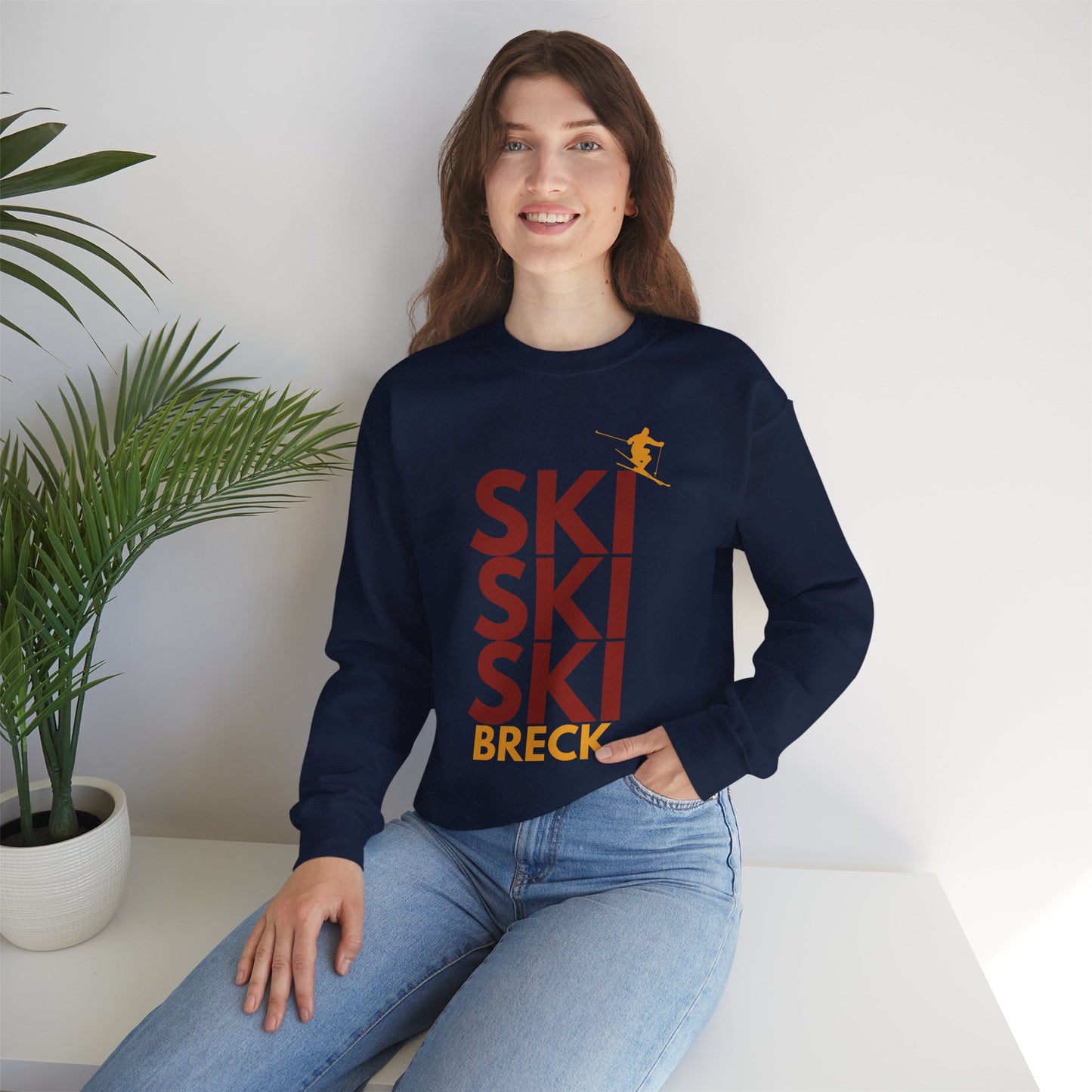 SKI SKI SKI Breck Crewneck Sweatshirt