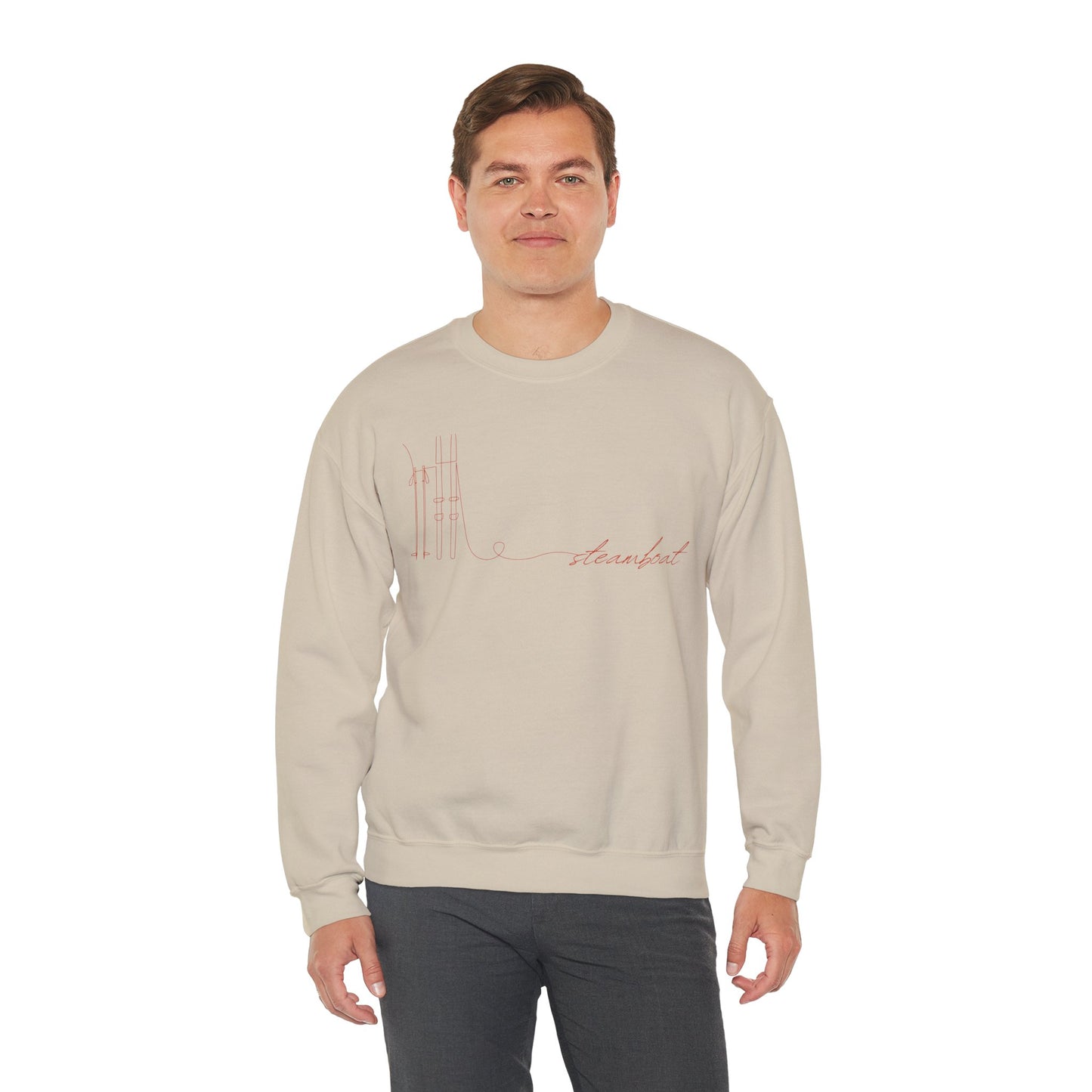 Ski Steamboat Crewneck Sweatshirt