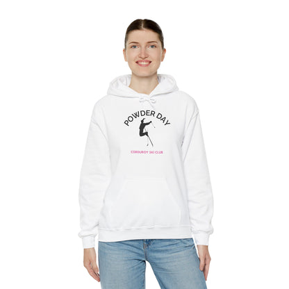 Powder Day Skier Hoodie Sweatshirt