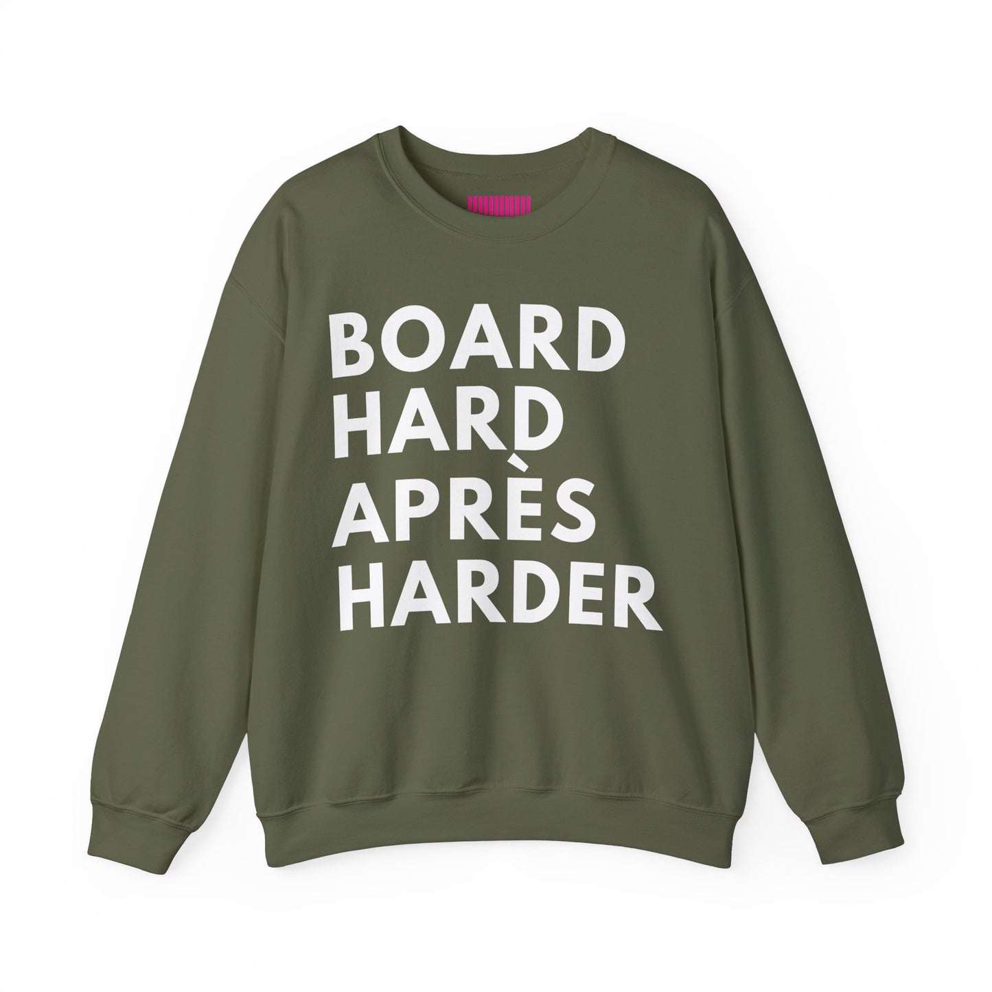 Board Hard Après Harder Crewneck Sweatshirt