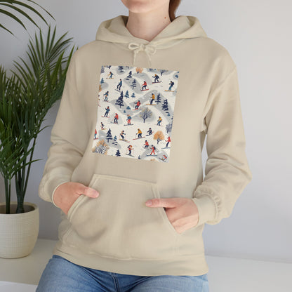 Retro Ski Hoodie Sweatshirt