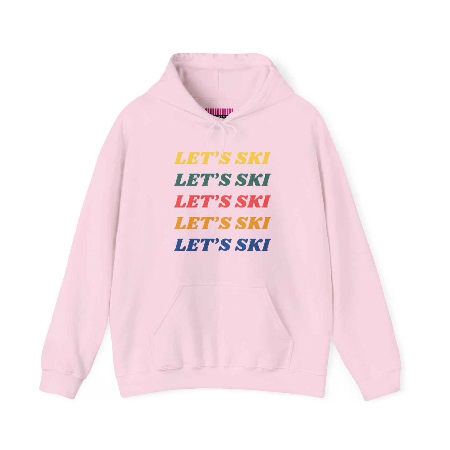 Lets Ski Hoodie Sweatshirt