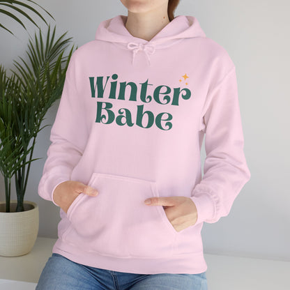 Winter Babe Hoodie Sweatshirt