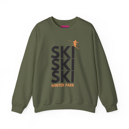 SKI SKI SKI Winter Park  Crewneck Sweatshirt