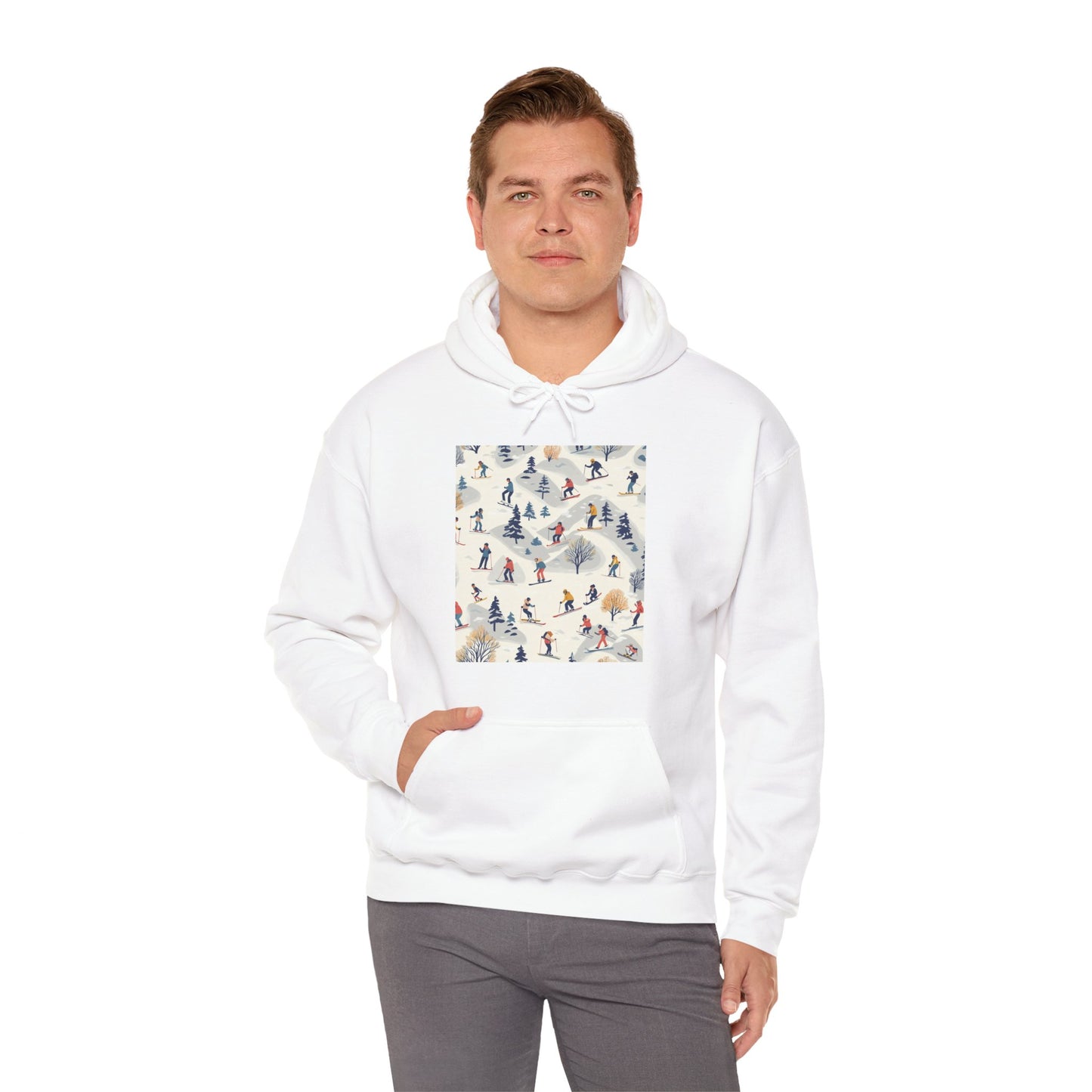 Retro Ski Hoodie Sweatshirt