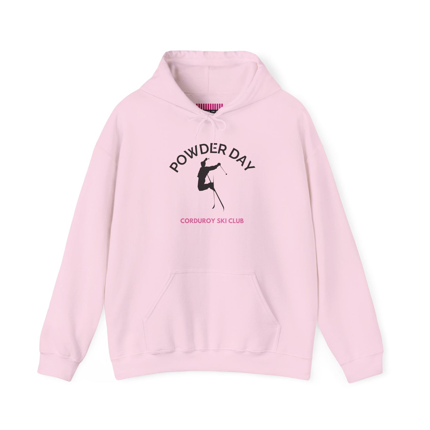 Powder Day Skier Hoodie Sweatshirt