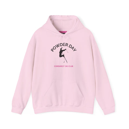 Powder Day Skier Hoodie Sweatshirt