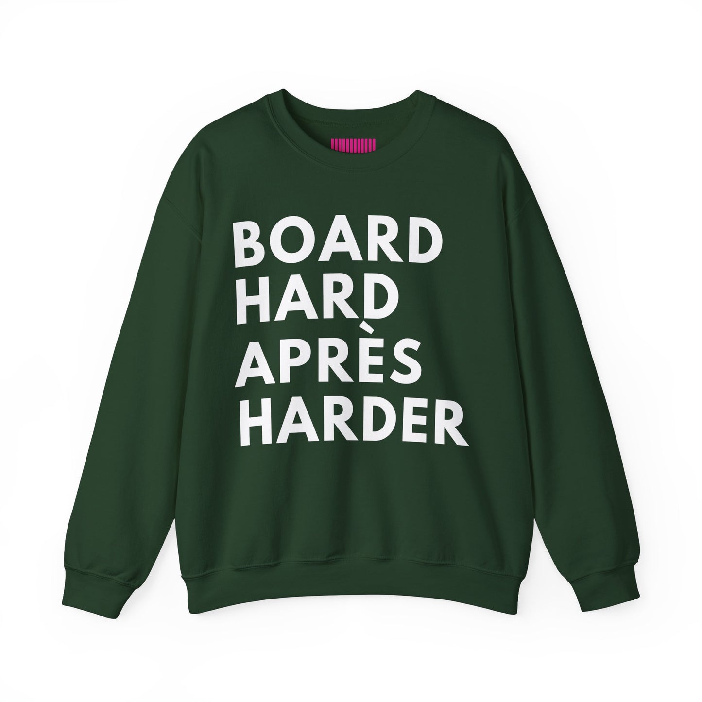 Board Hard Après Harder Crewneck Sweatshirt