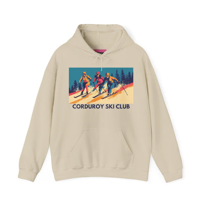 Three Skiers Hoodie Sweatshirt