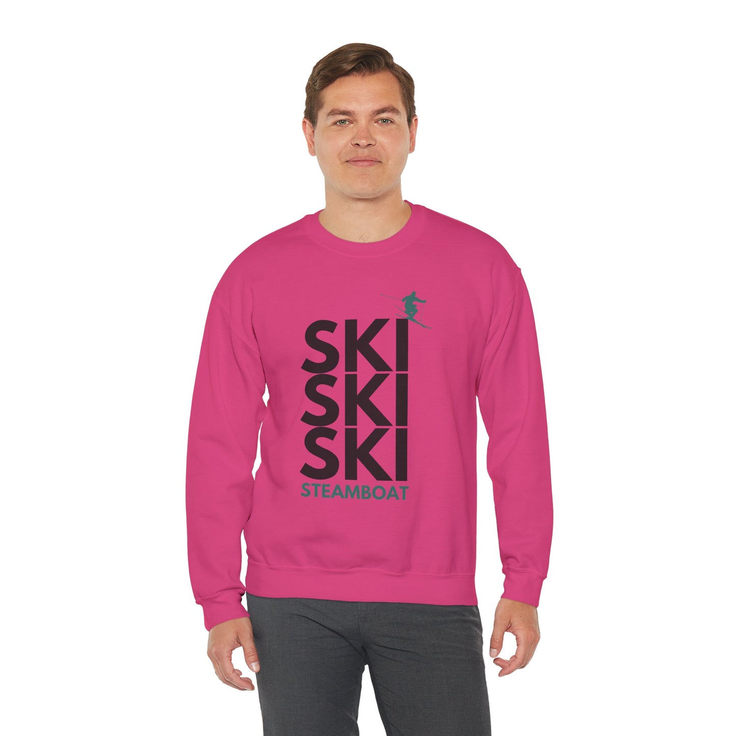 SKI SKI SKI Steamboat Crewneck Sweatshirt