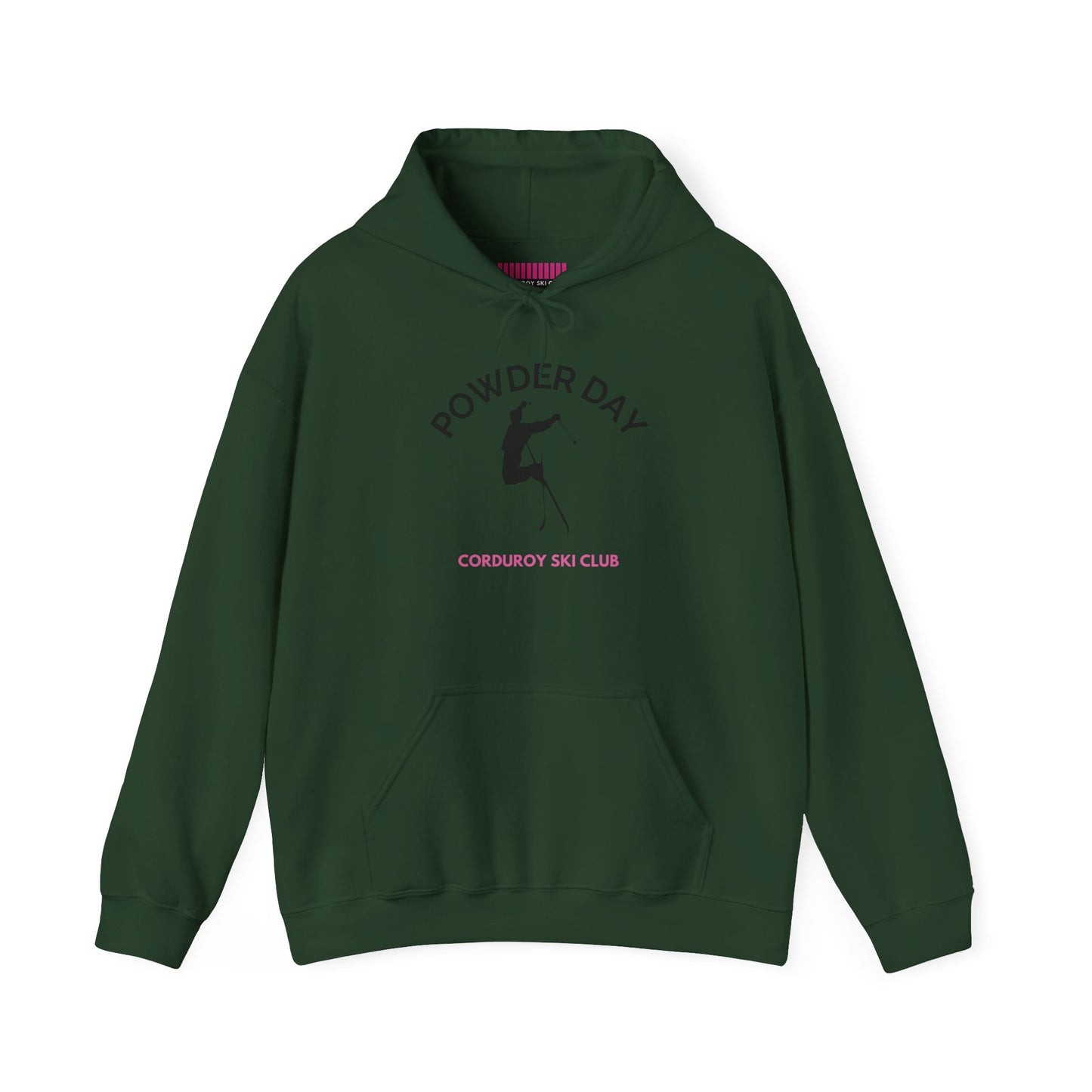 Powder Day Skier Hoodie Sweatshirt