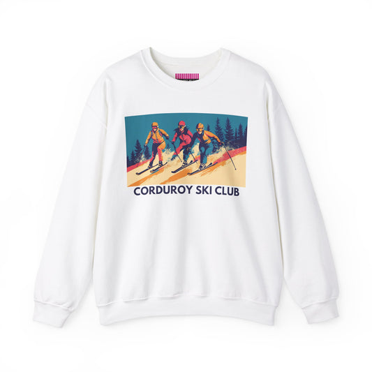 Three Skiers Crewneck Sweatshirt