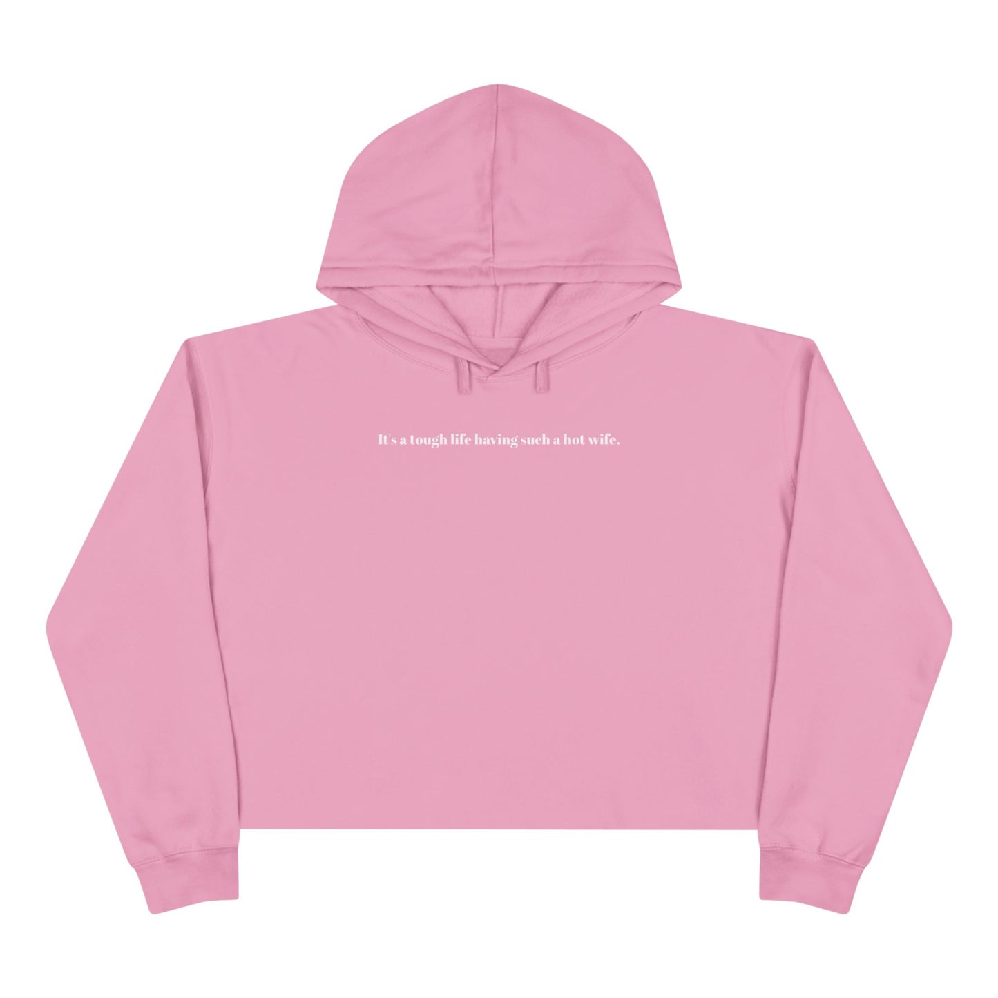 Hot Wife Cropped Hoodie