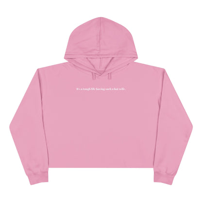 Hot Wife Cropped Hoodie