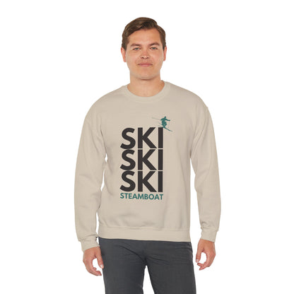 SKI SKI SKI Steamboat Crewneck Sweatshirt