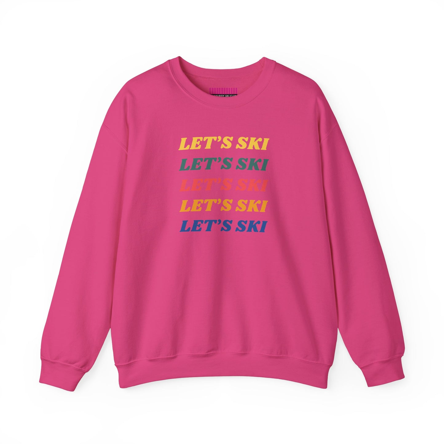 Let's Ski Crewneck Sweatshirt