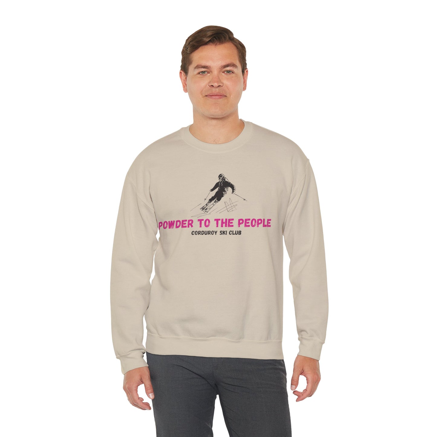 Powder to the People Crewneck Sweatshirt