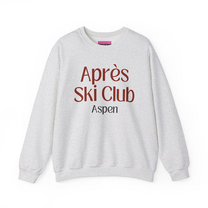 Après Ski Club Aspen Crewneck Sweatshirt