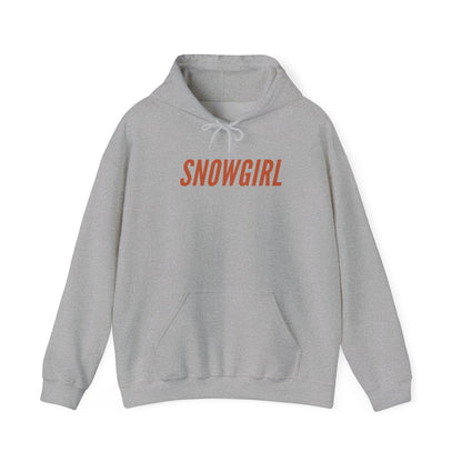 A Snowgirl Hoodie Sweatshirt