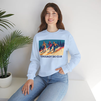 Three Skiers Crewneck Sweatshirt