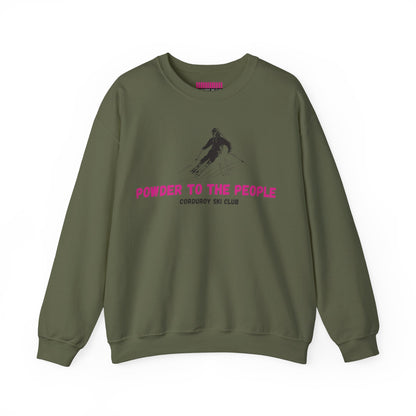 Powder to the People Crewneck Sweatshirt