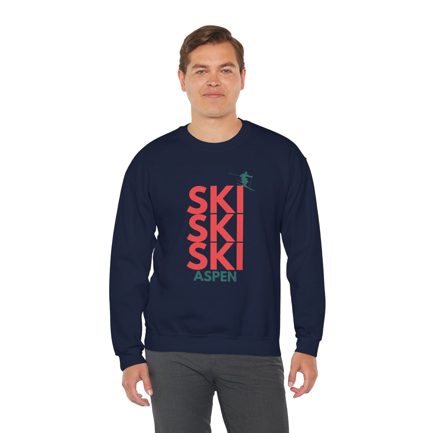 SKI SKI SKI Aspen Crewneck Sweatshirt