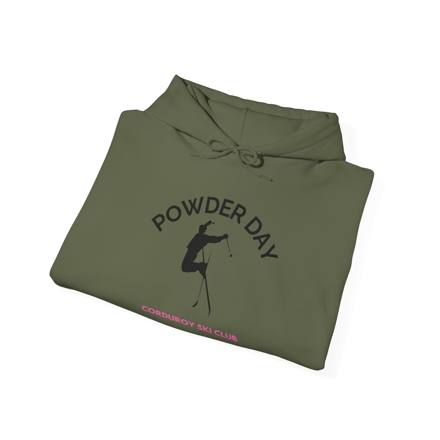 Powder Day Skier Hoodie Sweatshirt