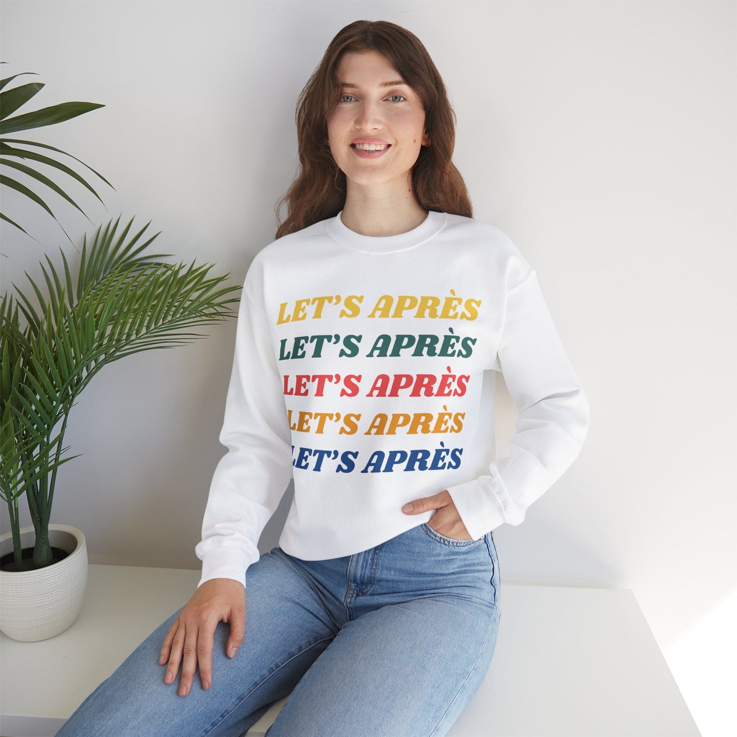 Let's Après Crewneck Sweatshirt