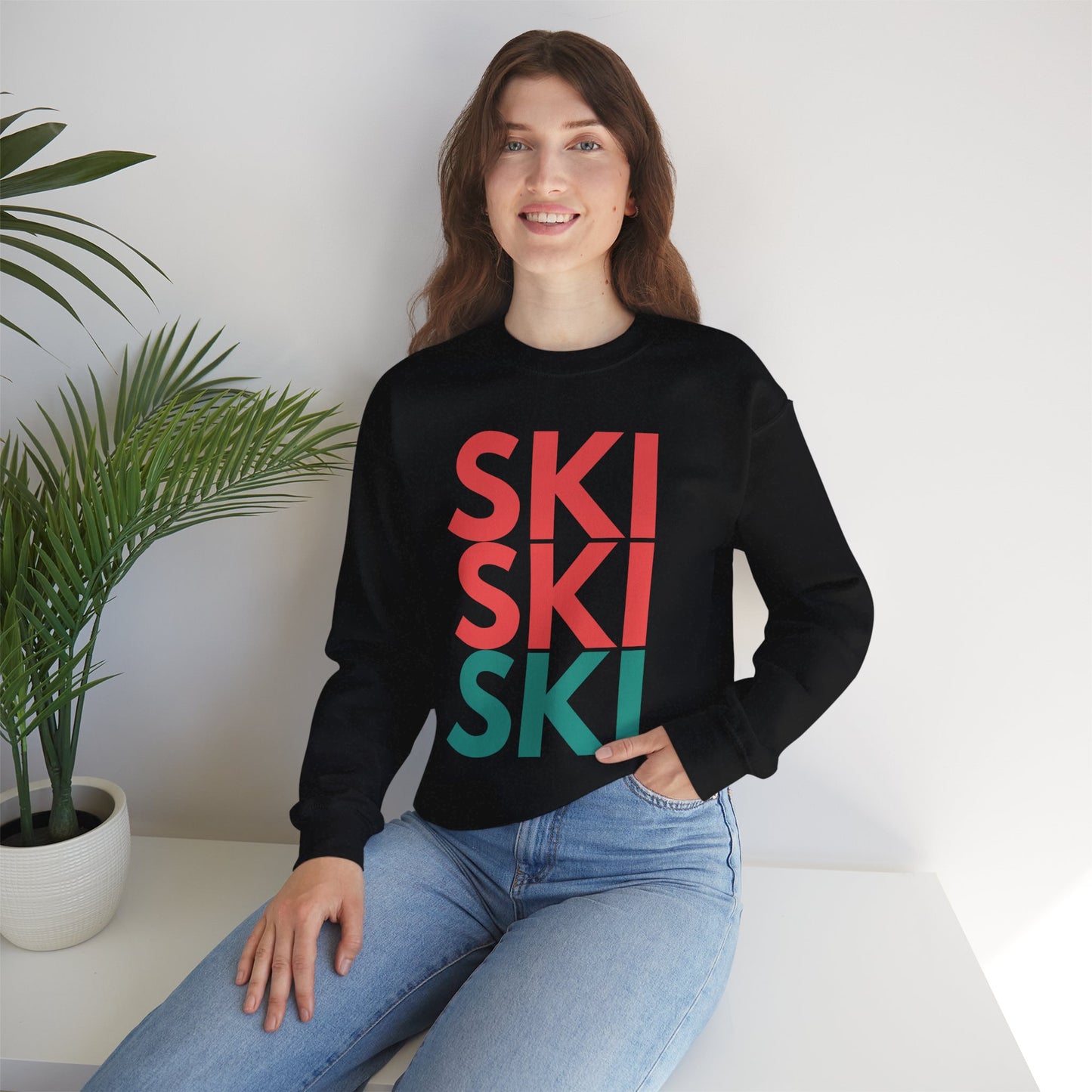 SKI SKI SKI Crewneck Sweatshirt