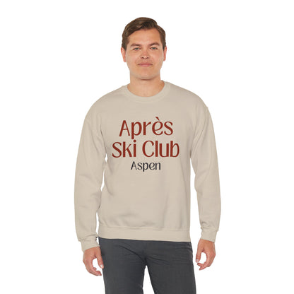 Après Ski Club Aspen Crewneck Sweatshirt