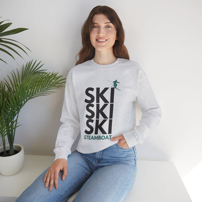 SKI SKI SKI Steamboat Crewneck Sweatshirt