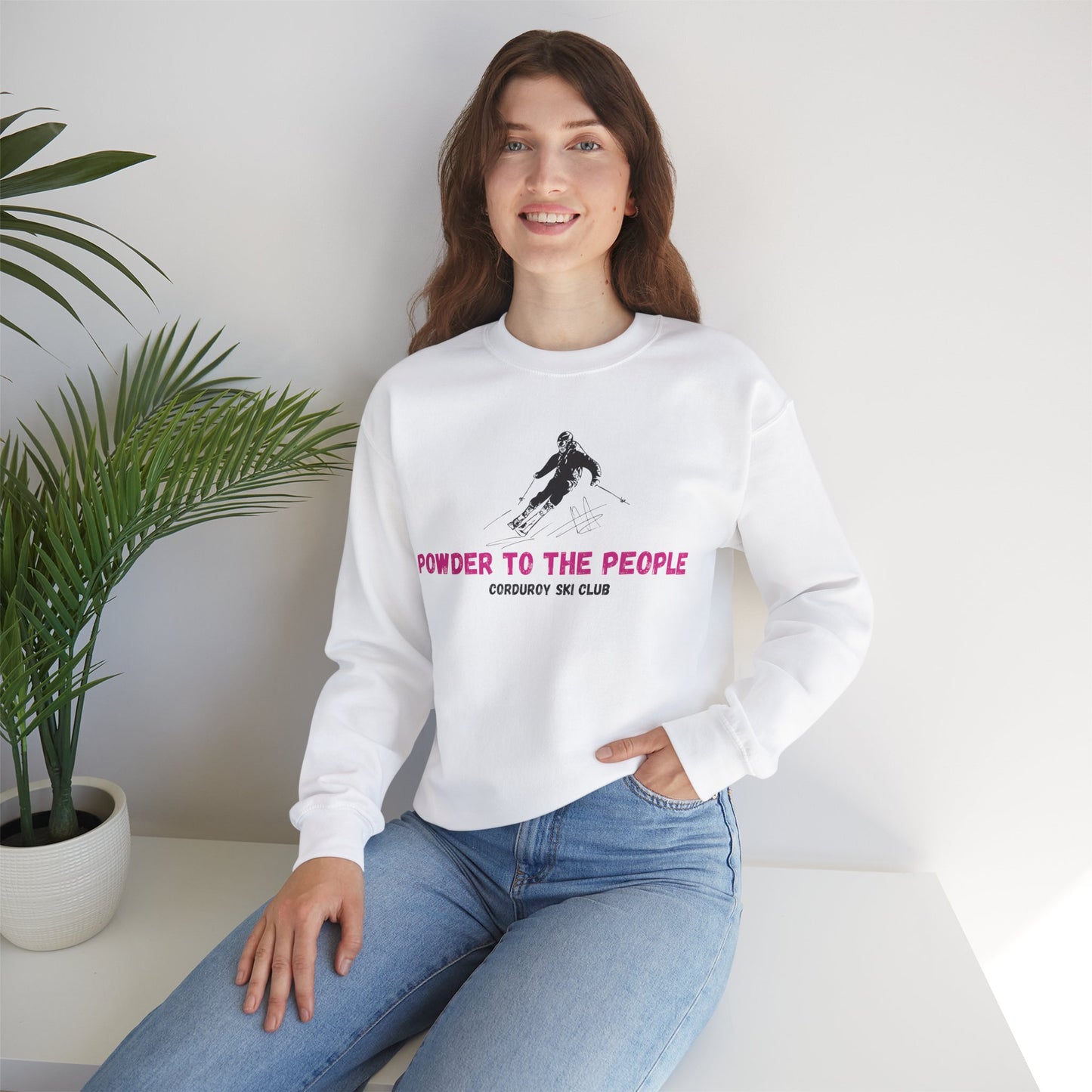 Powder to the People Crewneck Sweatshirt