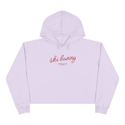 Ski Bunny Crop Hoodie