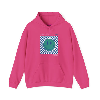 Après Vibes Aspen Smiley Face Hoodie Sweatshirt