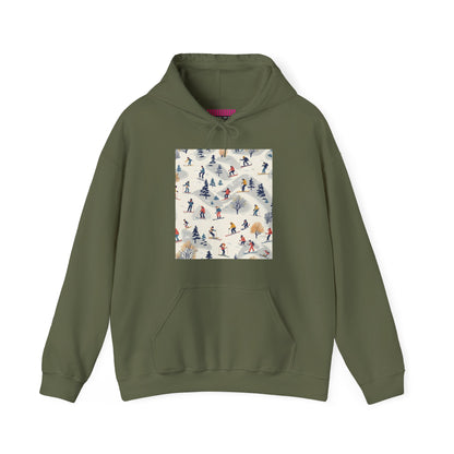 Retro Ski Hoodie Sweatshirt
