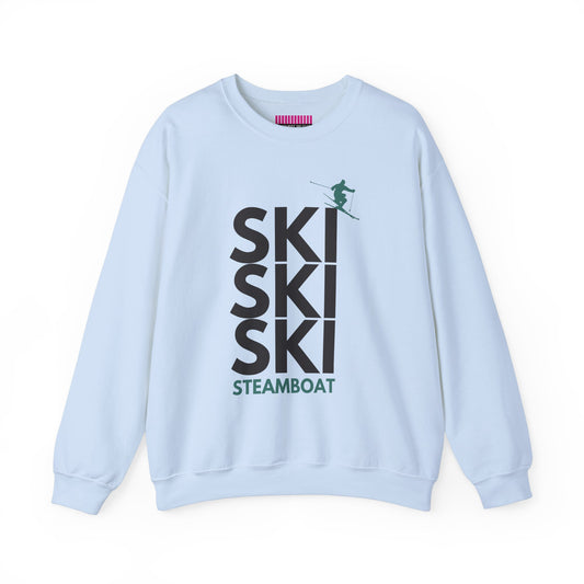 SKI SKI SKI Steamboat Crewneck Sweatshirt