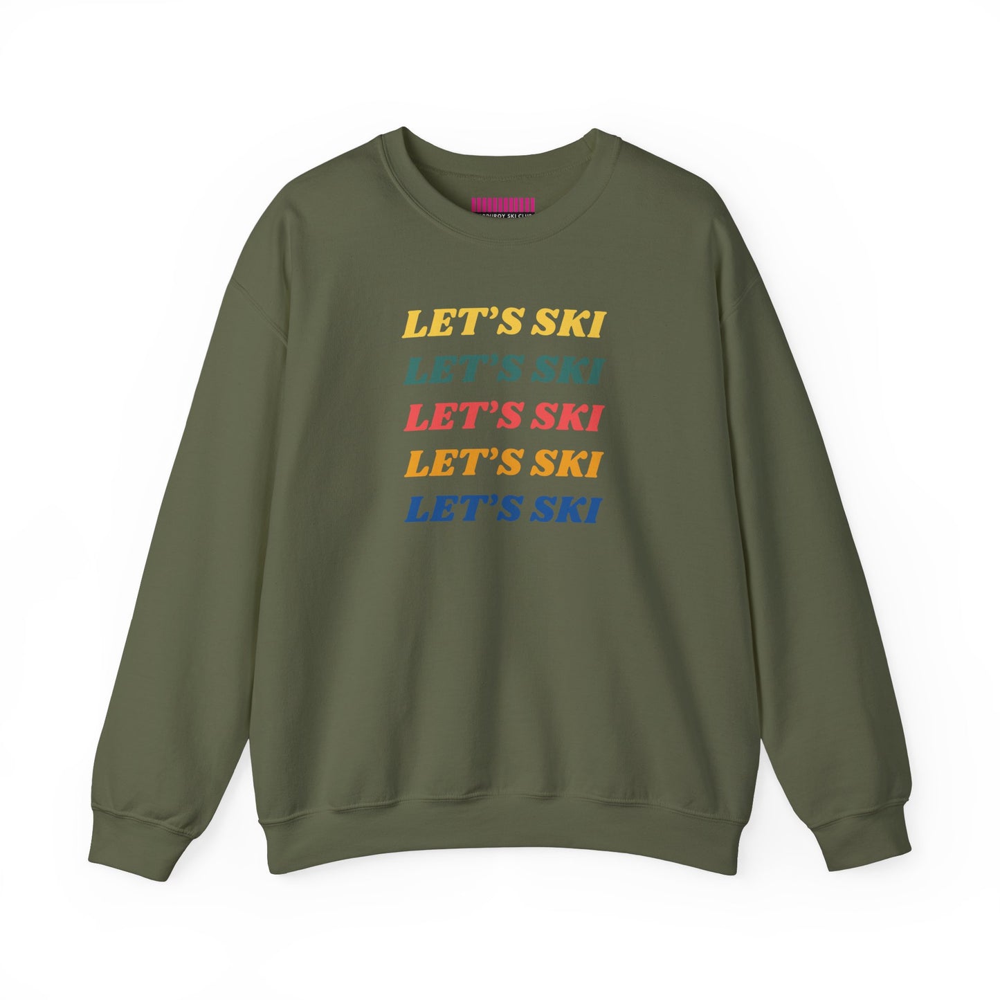 Let's Ski Crewneck Sweatshirt